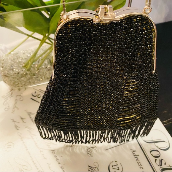 Gorgeous Gatsby beaded vintage handbag - Picture 5 of 6